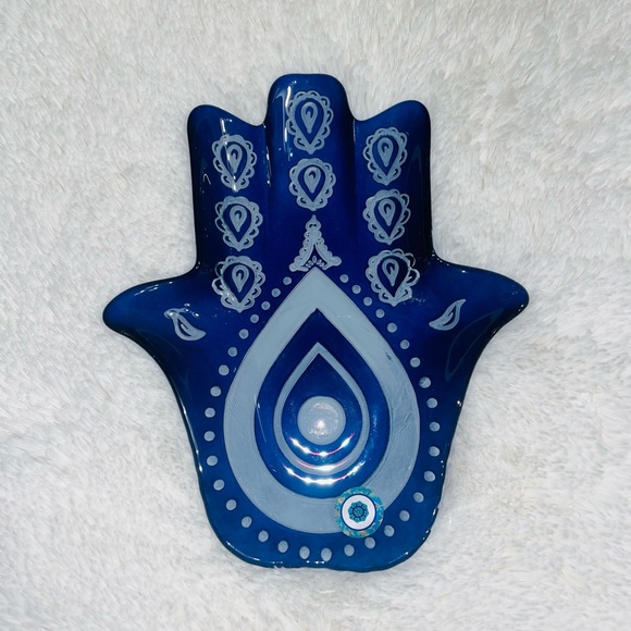Decorative Hamsa Dish - Picture 2 of 9